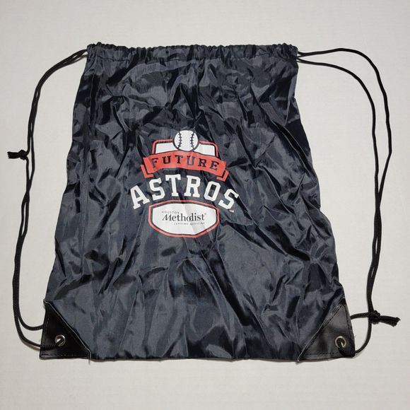 Future Astros Draw String Bag - Black - Picture 1 of 3